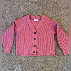 Old Navy Rose Button-Up Cardigan